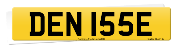 Registration number DEN 155E